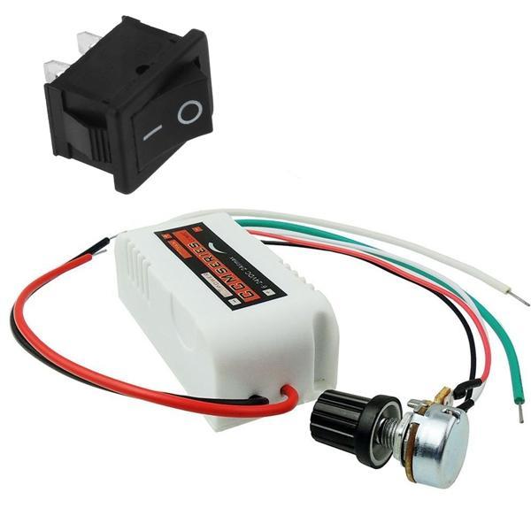 New CCMFC 12V 2A DC Motor Speed Controller Adjustable Variable Speed Switch