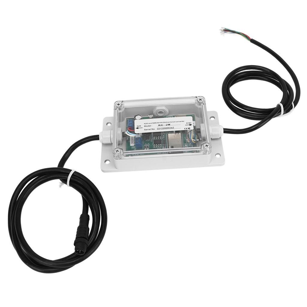 KC‑2W For NMEA2000 NMEA0183 Bidirectional Converter Support Wifi Fuel Flow Sensor Plug and Play