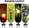 6 Pack Solar Path Lights Outdoor Waterproof, Dual-Use Stake/Hanging, 17' Warm White 3000K, 1000mAh Battery & Monocrystalline Pan