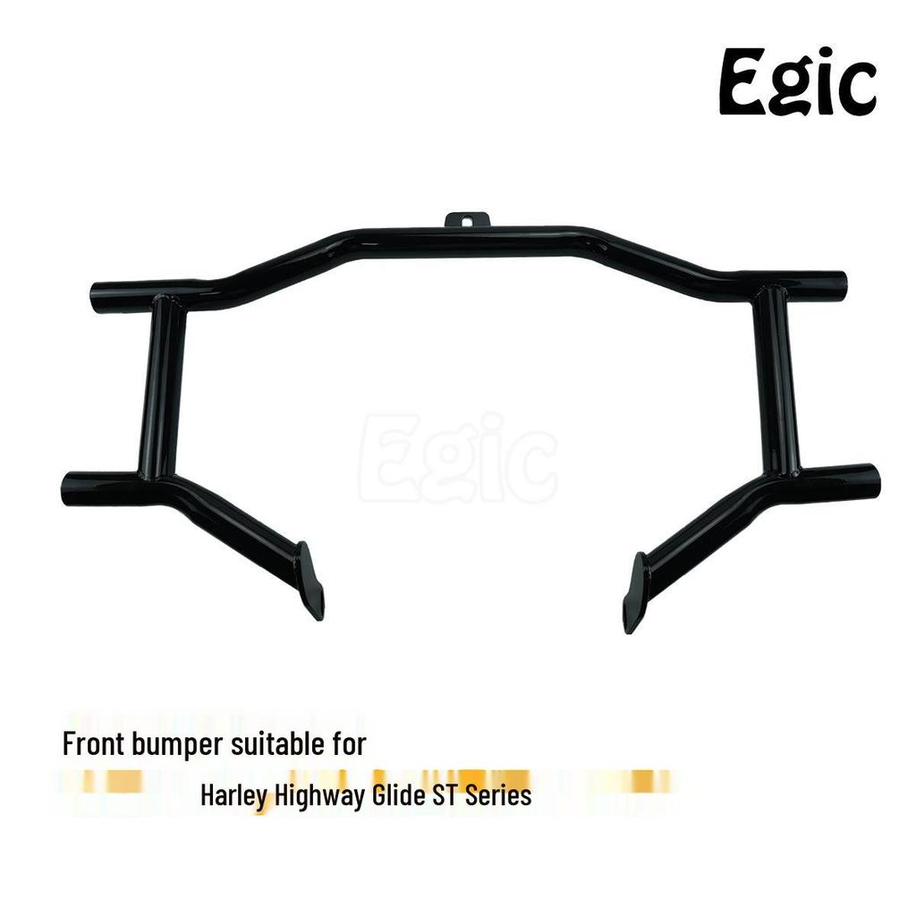 Harley Road Glide ST Series Front & Rear Guard Bars with Crash Pads (2014-2023)