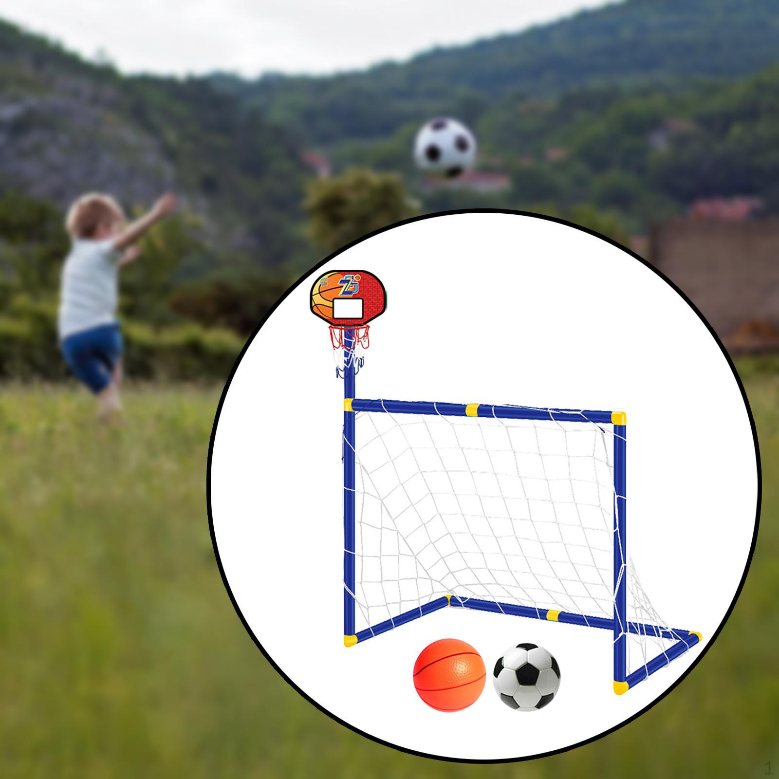 

Набор функционального спортивного оборудования для тренировок по баскетболу и футболу красный