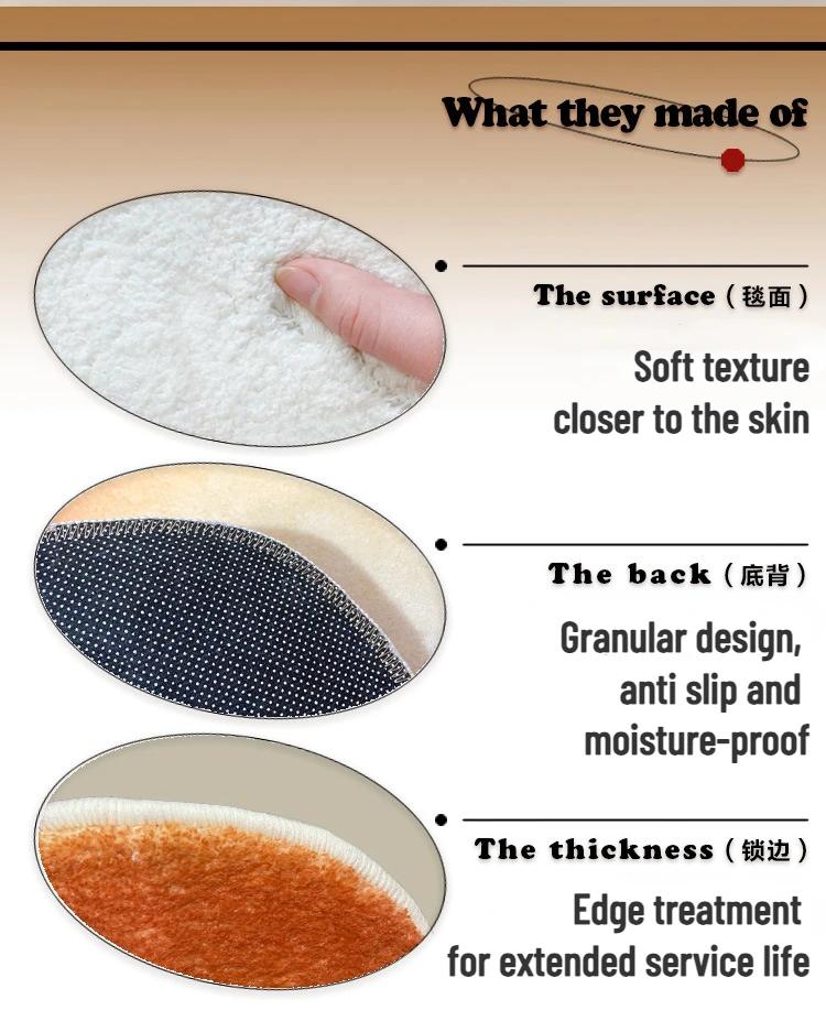 Modern Black White Geometric Carpet for Living Room Large Area Decoration Home Rugs for Bedroom Soft Non-slip Lounge Sofa Mat