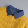 Hollow Lace Chiffon Doll Cotton Fake Collar Blouse Sweater Detachable Shirt Collar False Collar Lapel Women Top Collars Decor