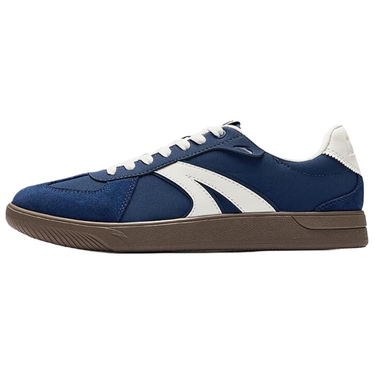 

New Anta Wear resistant And Lightweight Low top German Army Trainers Men s Blue White 912548019-4 41