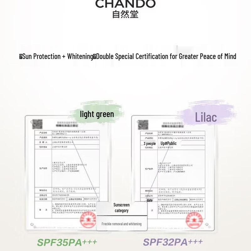 Chando Whitening Sunscreen & Isolation Cream