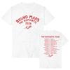 BRUNO MARS The Romantic Tour Tees Short Sleeve Cotton Tees Summer Female Tshirts Unisex Streetwear Casual Graphic Print T Shirt