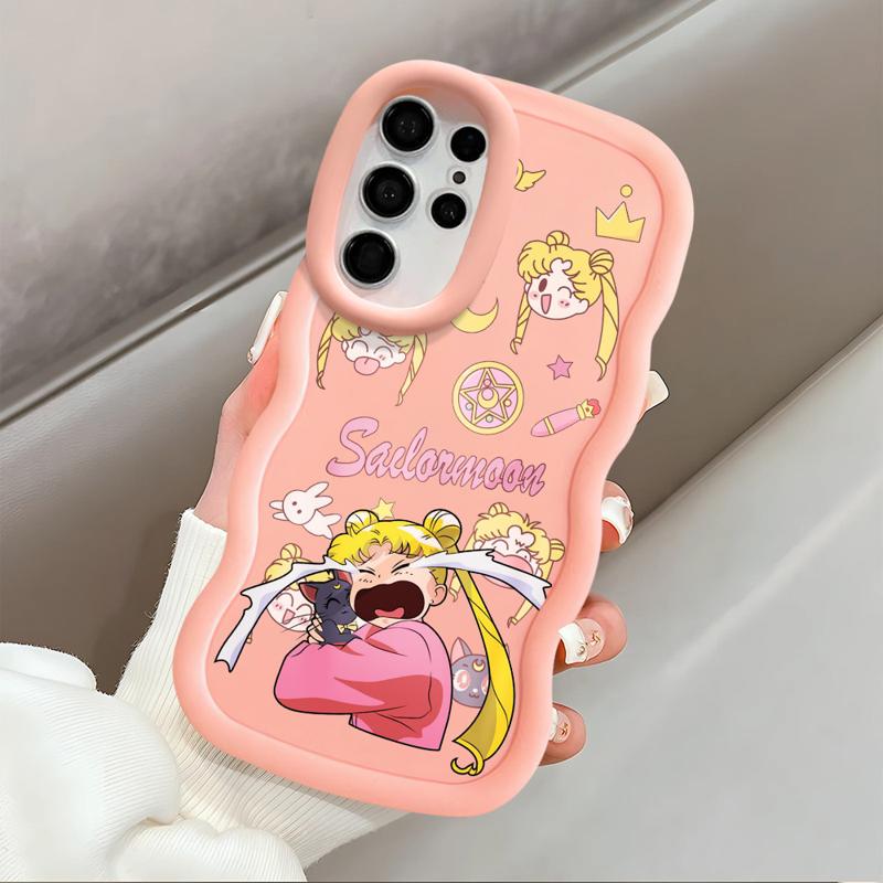 Cute Sailor-Moons Anime Case for Xiaomi Redmi Note 11 Pro 5G 12 13 11 Pro Plus 10S 10 8 9 Pro 9S 10 Lite13 5G Shockproof Cover
