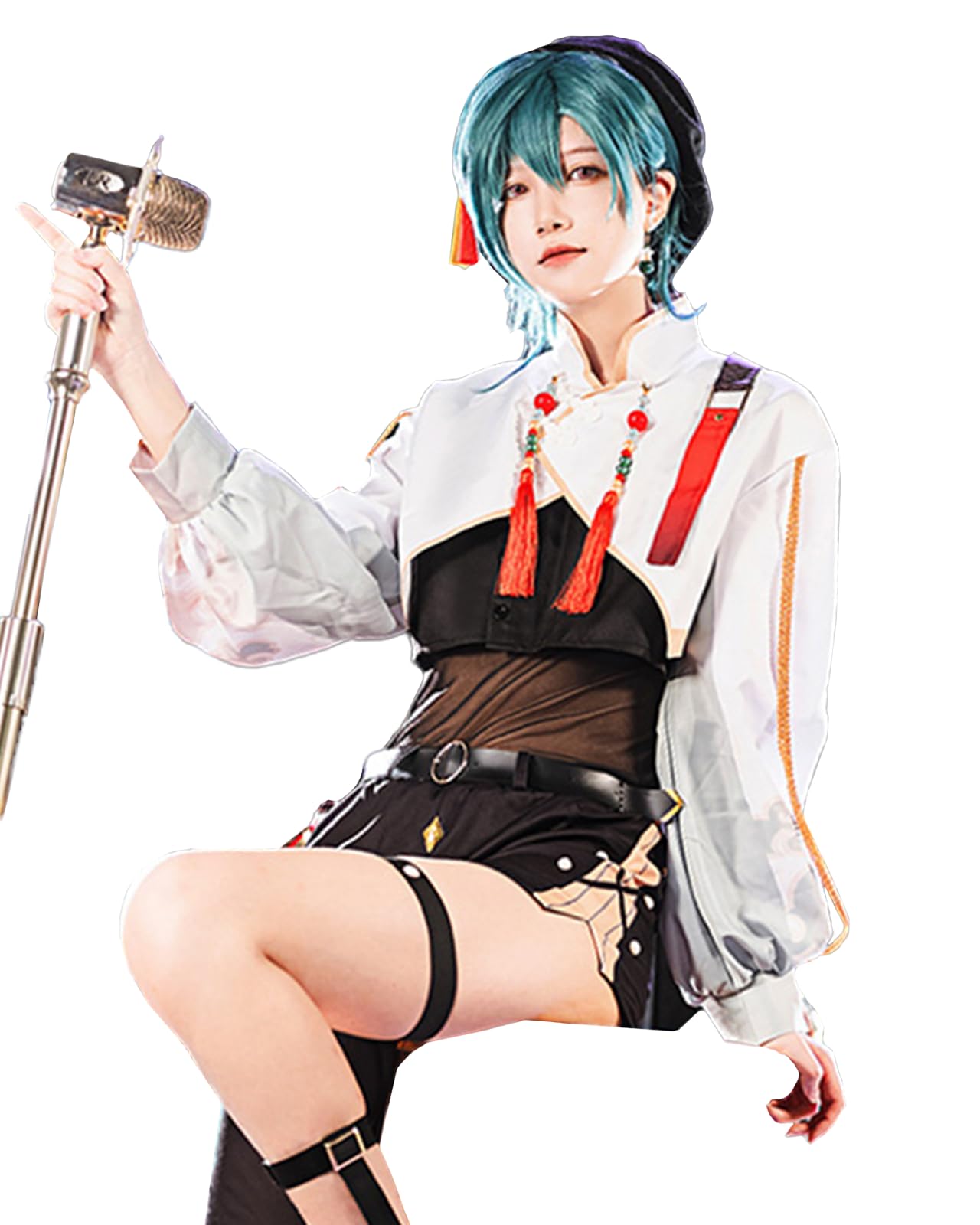 

Nijisanji Ryushen Косплей Хэллоуин VTuber Ryushen Новый костюм [Milky Time] (Снаряжение)