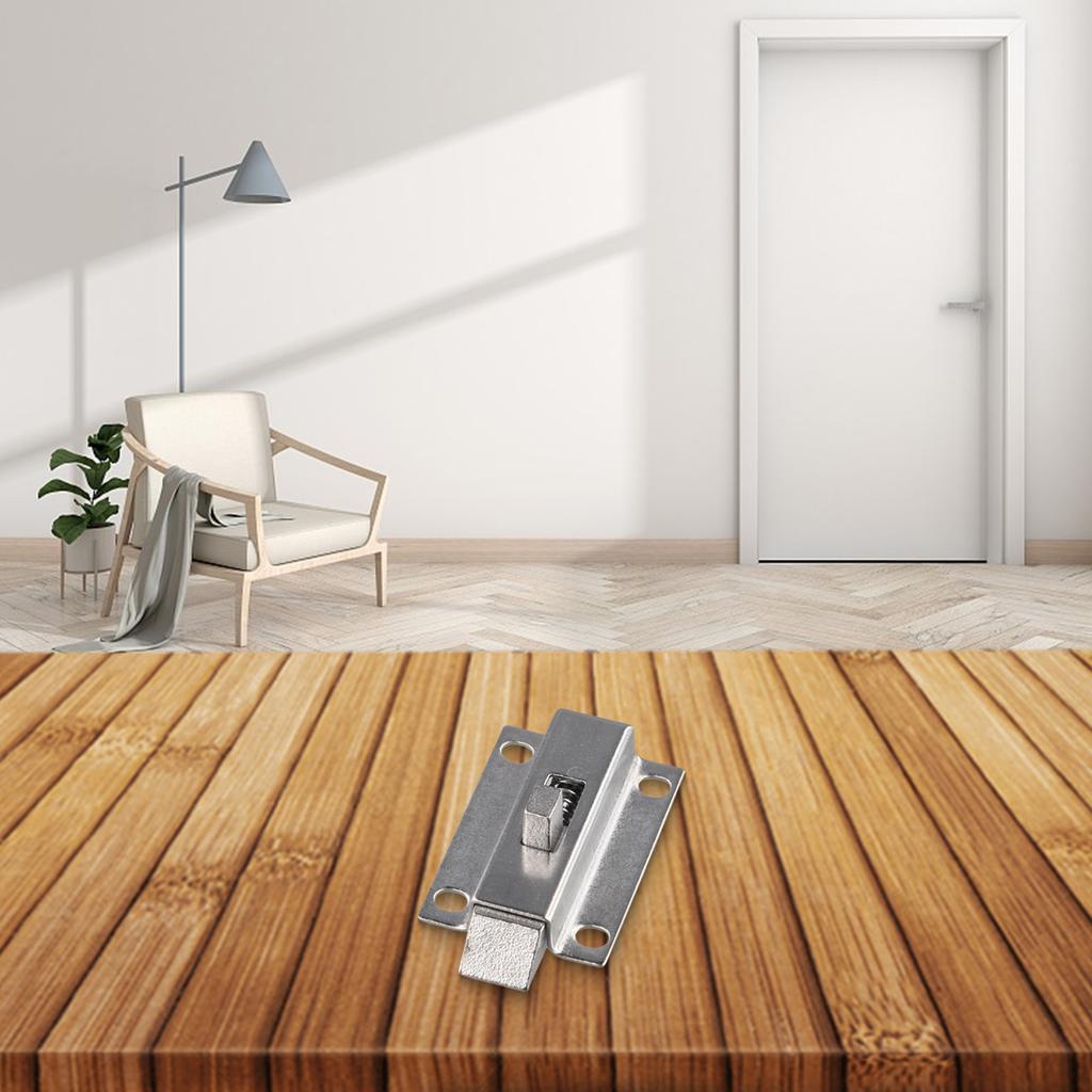 Automatic Spring Latch Spring Bounce Lock Stainless Steel Latch Secure Lock