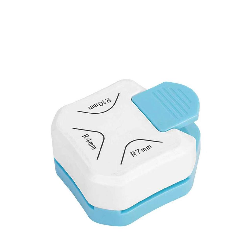 Three-in-One Multi-Angle Corner Trimmer: Flower, Flat, Round Cutter for Cards and Paper