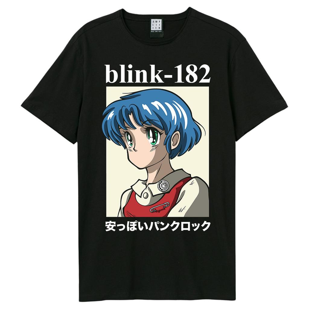 Amplified Unisex Adult Anime Blink 182 T-Shirt
