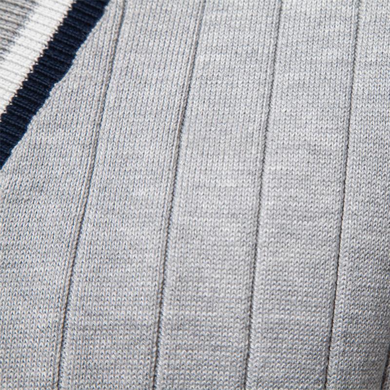 Callaway 2025 Autumn/Winter Embroidered New Cardigan Men's V-neck Long Sleeved Sweater Knitted Coat