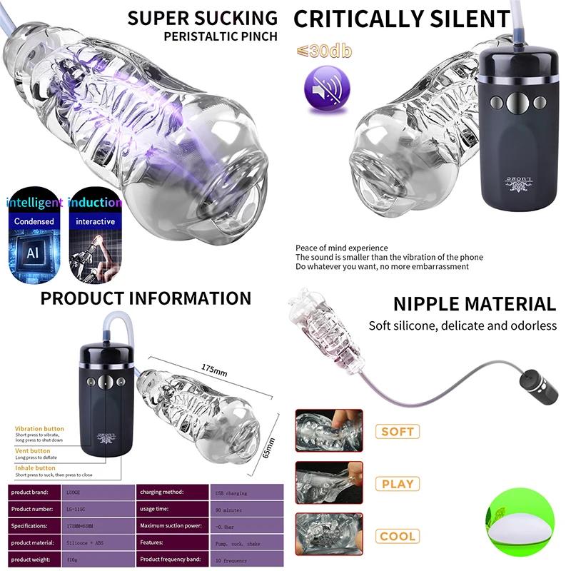 Adult Toy Man Vaginal Masturbators For Men Double Ended Didlo Sex Toys Men Ass Sexual Vagina Ass Blowjob Sucking Machine Toys