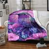 1pc Hummingbird Flowers Blanket, Lightweight Flannel Throw Blanket for Sofa, Bed, Travel, Camping, Living Room, Office, Couch, Chair, and Bed