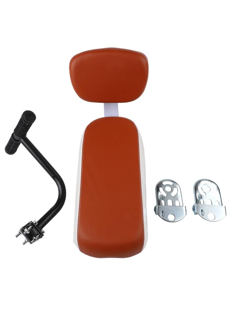Bicycle Rear Saddle Soft Bike Saddle With Handle And Pedals