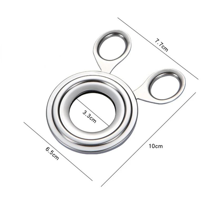 Nożyczki do jajek Akcesoria kuchenne Narzędzie do rozbijania jajek z kleistego ryżu Ręcznie cięte skorupki jajek Gadżety do szybkiego otwierania Narzędzia Jadalnia Bar