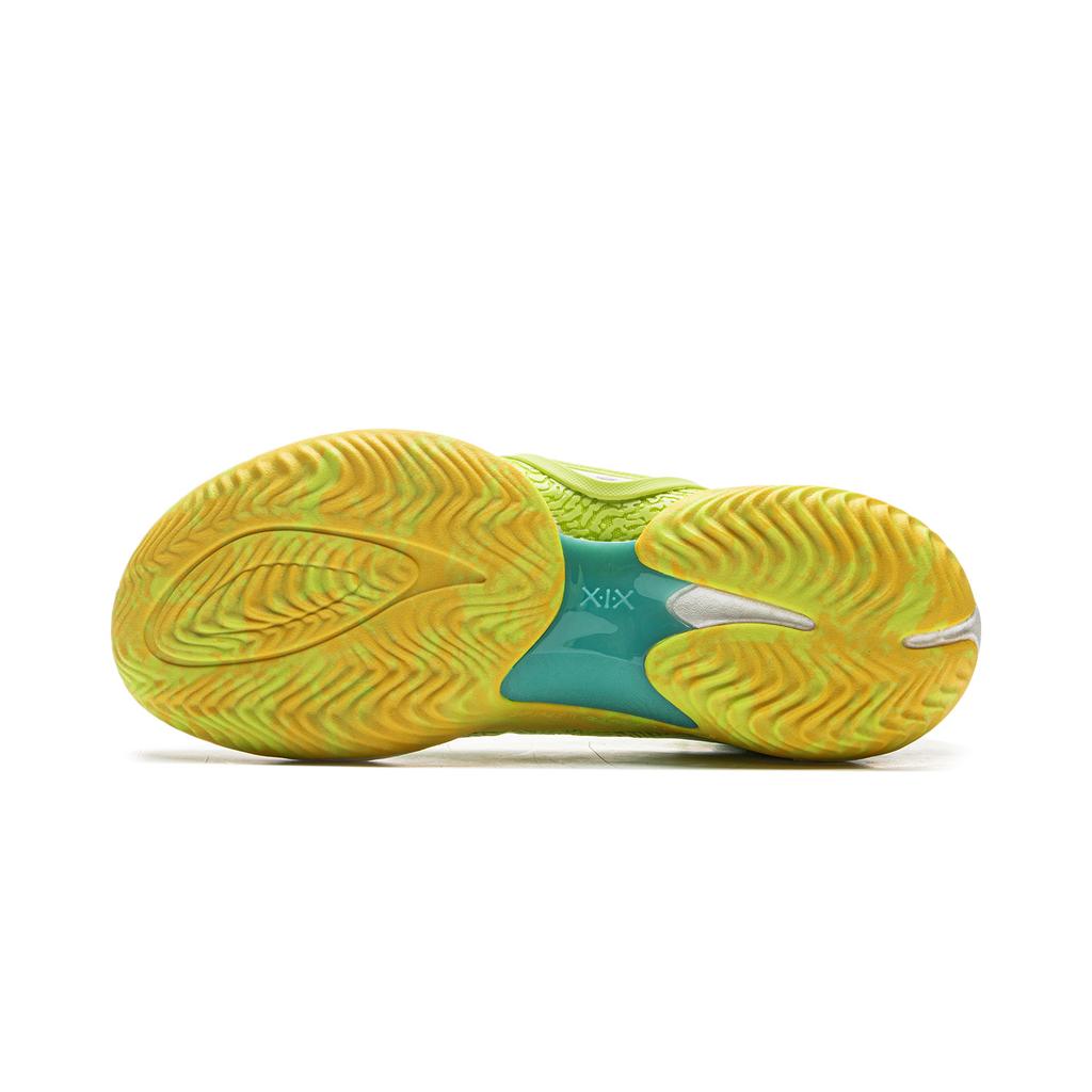 Disney X Li Ning Yushuai 19 Carbon Core Basketball Shoes Men's Mid top Digital Green ABAV057-3