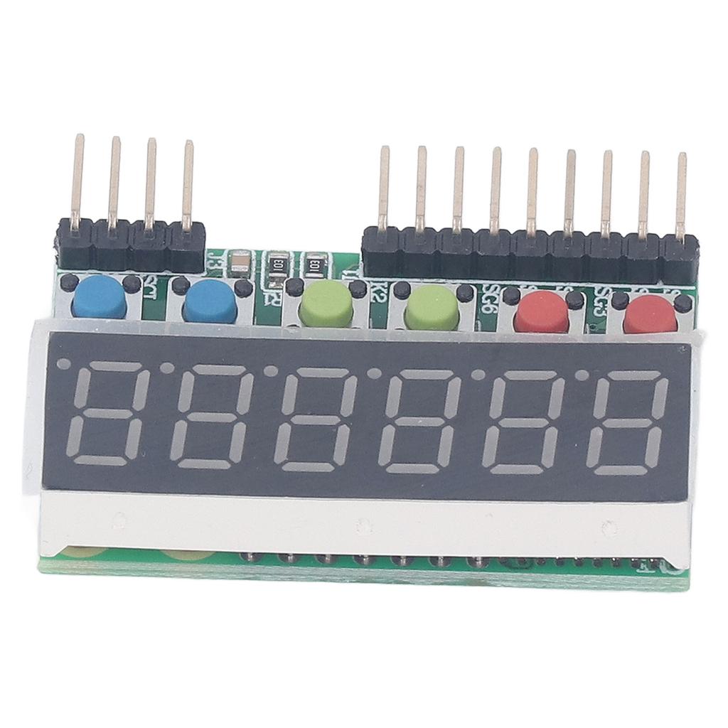 TM1637 6 Digit Digital Tube Display Module for DC 3.3V‑5V Digit IIC Interface Counters Timers