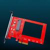 U.2 To PCIE 4 Pansion Card PCIe 4 To .2  Card SF8639 PCI for Press GEN3 4 Computer Hard Drive SSD Converter