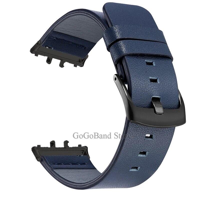 Leather Strap for Samsuang Galaxy Watch Fit 3 Band 18mm Quick Fit Metal Connector Correa for Galaxy Watch Fit 3 Bracelet