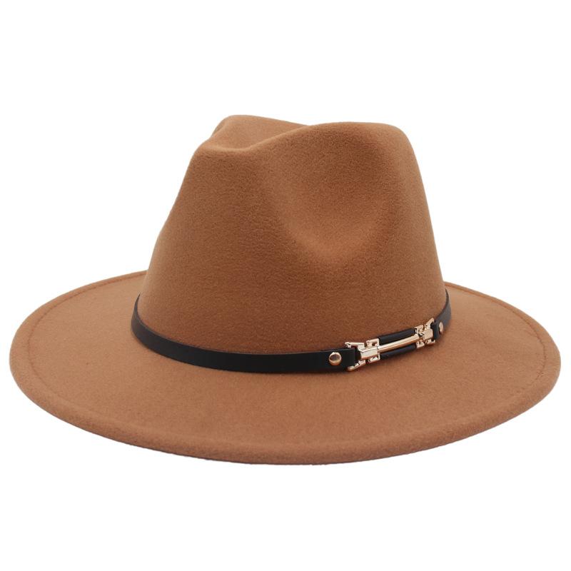 New Top Hat British Style Cashmere Fashion Jazz Hat Versatile With Felt Hat Wholesale Hat