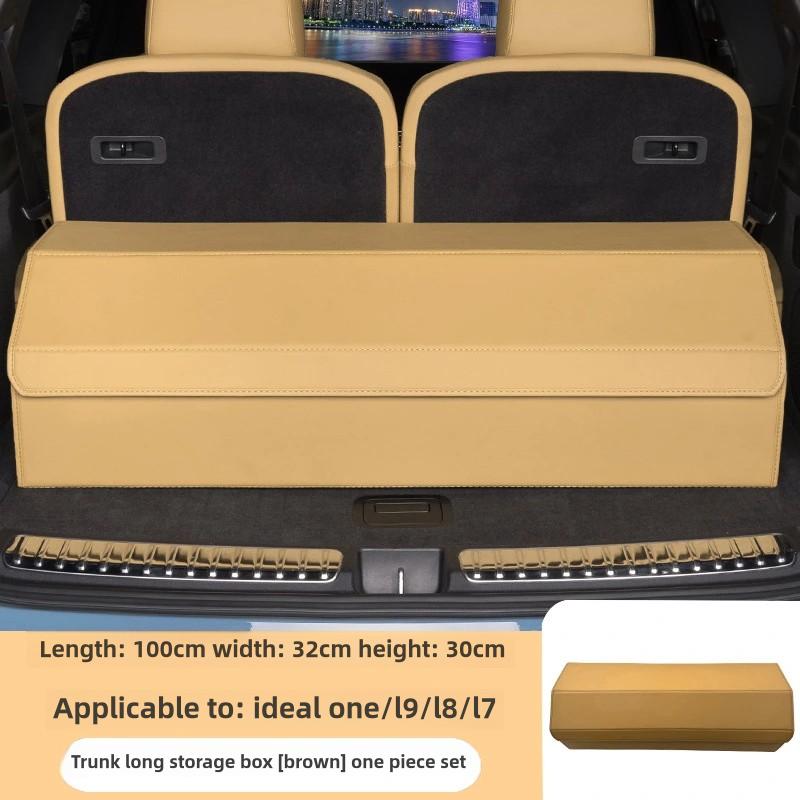 Big Capacity Car Storage Box Trunk Organizer Durable Collapsible For Leading Ideal Li Auto Lixiang One L7 L8 L9 L9 Max L6