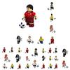 Xp013-020 Cross-border World Cup Compatible Lego Soccer Boy Building Blocks Abs Plastic Material