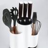Plastic Kitchenware Drain Rack 2/3 Grid Flatware Storage Box Multifunctional Knives Holder  Fork