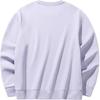 Anta Training Series Letter Round Neck Pullover Sports Long Sleeve Sweatshirt Women Sweatshirt Light-Purple 162447740-1