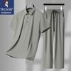 Men's Summer Casual Short Sleeve Sportswear Set