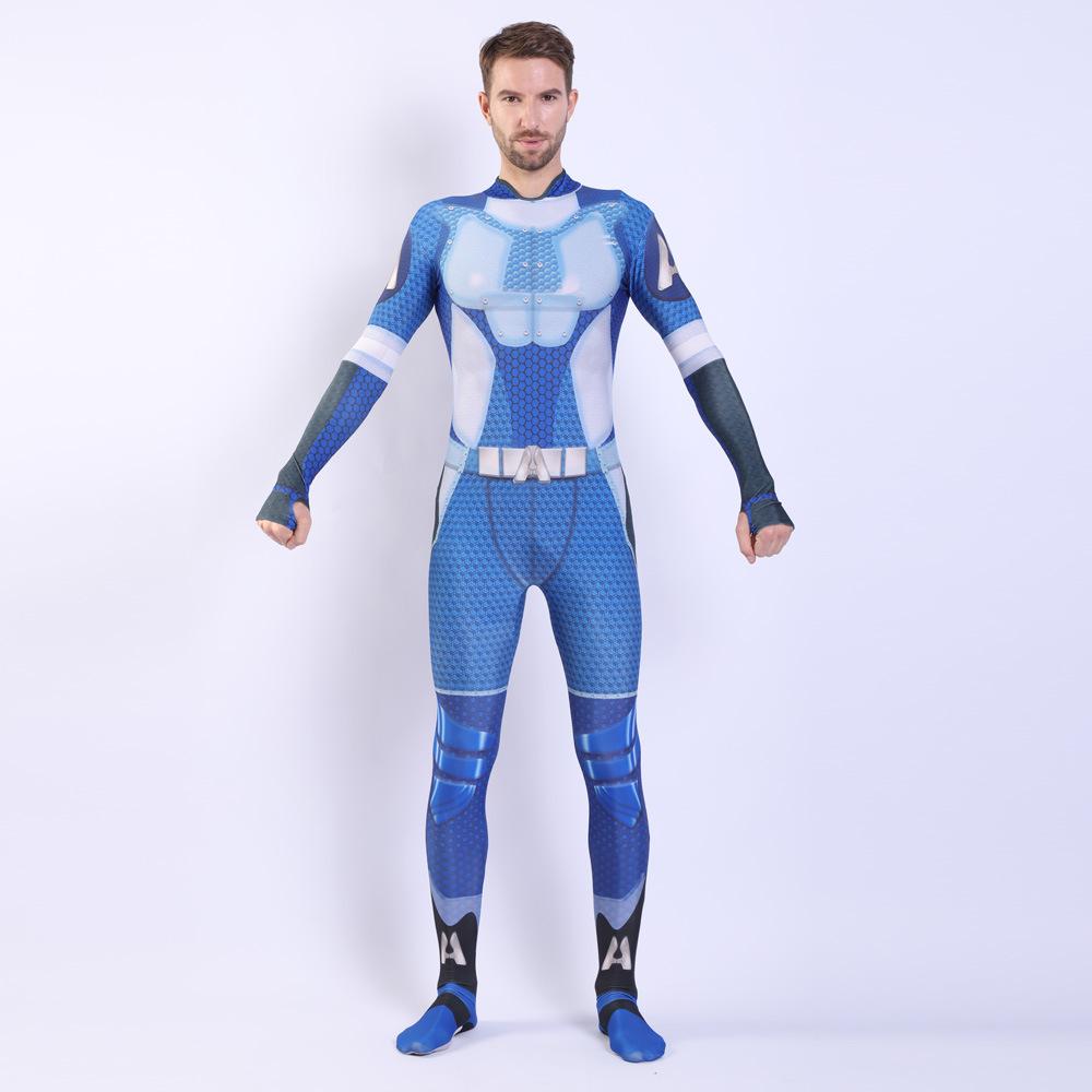 The Boys Starlight Stormfront Homelander A-Train Cosplay Bodysuit Halloween Costume