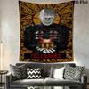 Boogeyman Lurks Darkness Tapestry Fashion Print Background Cloth Background Cloth Wall Covering Decoration Homestay Soft Decoration Tapestry