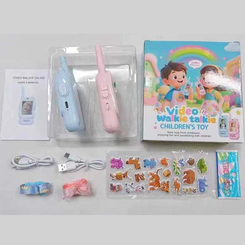 Children Mini Mobile Phone Home Decor Children Indoor Party Outdoor Camping Trip Birthday Gift Recharge Interactive Interphone