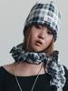 EIREVE Kate Reversible Beanie (Black Tartan)