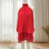 Women's Halter Neck Chiffon Mini Dress Summer Sleeveless Cocktail Party Dress Ruffle Wedding Guest Dress