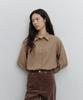 ANOTHER OFFICE WOMEN W. Warm Chambray Shirt (Light Brown)