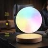 Rotating 6-Inch Multi-Color Magnetic Levitation Moon Lamp with High Brightness and Seven Colors