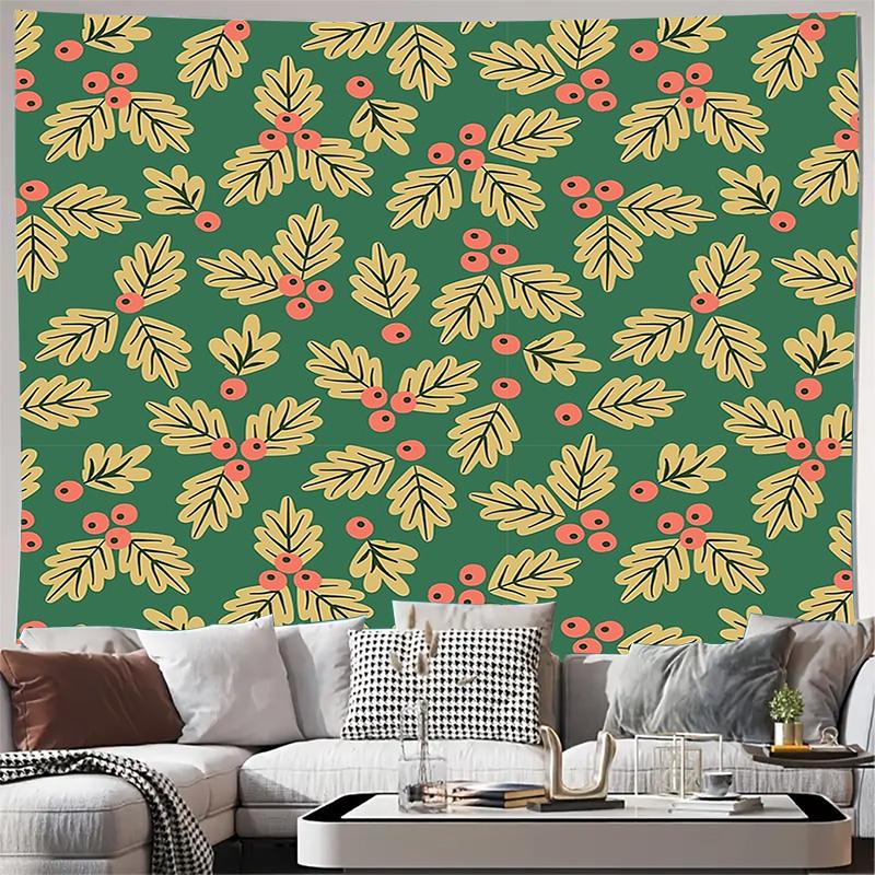

unframed Botanical Tapestry Wall Hanging Forest Greenery Nature Decor Bohemian Home Textile Living Room Bedroom Wall Art Aesthet 74x94cm(29x37in)