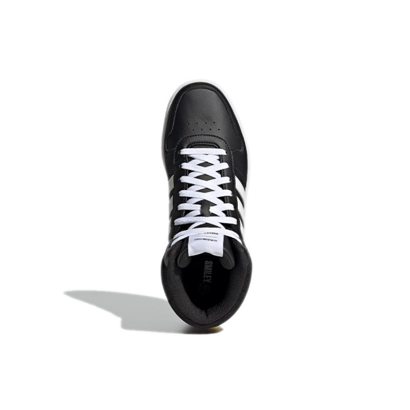 Adidas Hoops 2.0 Mid 'Black White' Sneakers GY7616