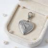 Stainless Steel Locket Shaped Pendant Jewelry Accessories For Everyday Wear Couples Anniversary Present