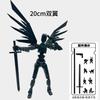Anjos Mecânicos 13 Figuras de Ação T13 Figura Impressa em 3D Articulada Multi-Articulada Sorte 13 Figura de Ação Manequim Brinquedos de Montagem DIY
