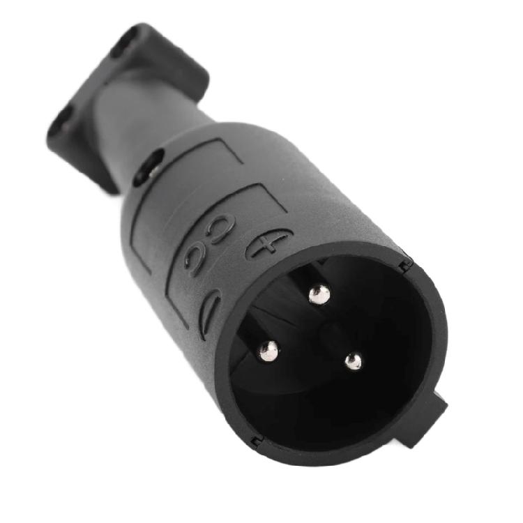 101828901 48V Golf Cart Charging Adapter Round Connector High Temperature Resistance Easy Installation Accessories