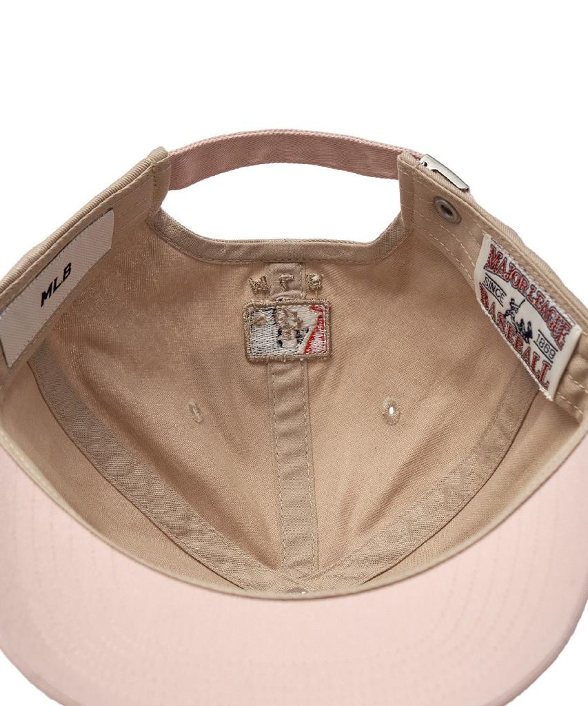 Emelbi Q-Fit Color Block Unstructured Ball Cap Ny (Mg.Sand)