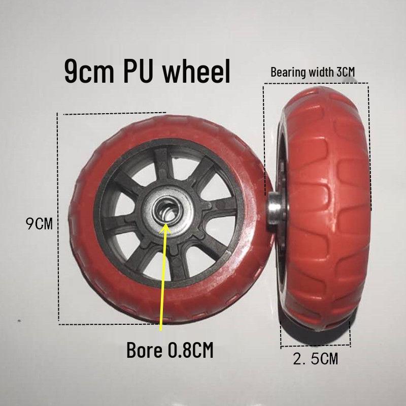 

Колеса для візка: 3, 4, 6, 8 Дюймів Подвійний Підшипник, Надувний, Гумовий, ПУ