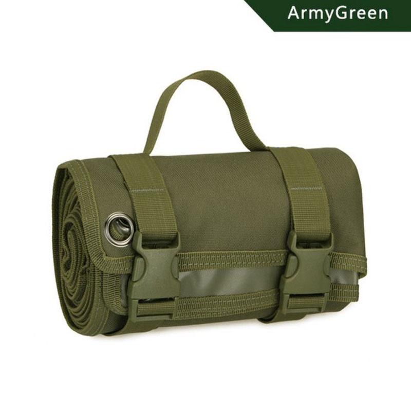 Tactical Portable Hunting Padded Roll Up Rifle Shooting Camp Mat Waterproof Pads