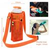 Outdoor Crossbody Storage Net Bag Water Cup Protective Cover Milk Tea Kettle Universal Thermos Cup Holder Bag