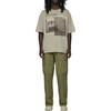 Jordan Union Collab SS23 Basketball Logo Patch Rundhals-T-Shirt Herren Oberteile Khaki FD4247-206