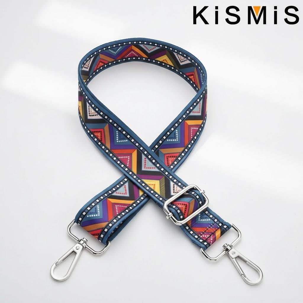 

Nylon Bag Strap Crossbody Adjustable Shoulder Strap Messenger Bag Accessories for Women Embroidered Colored Belts