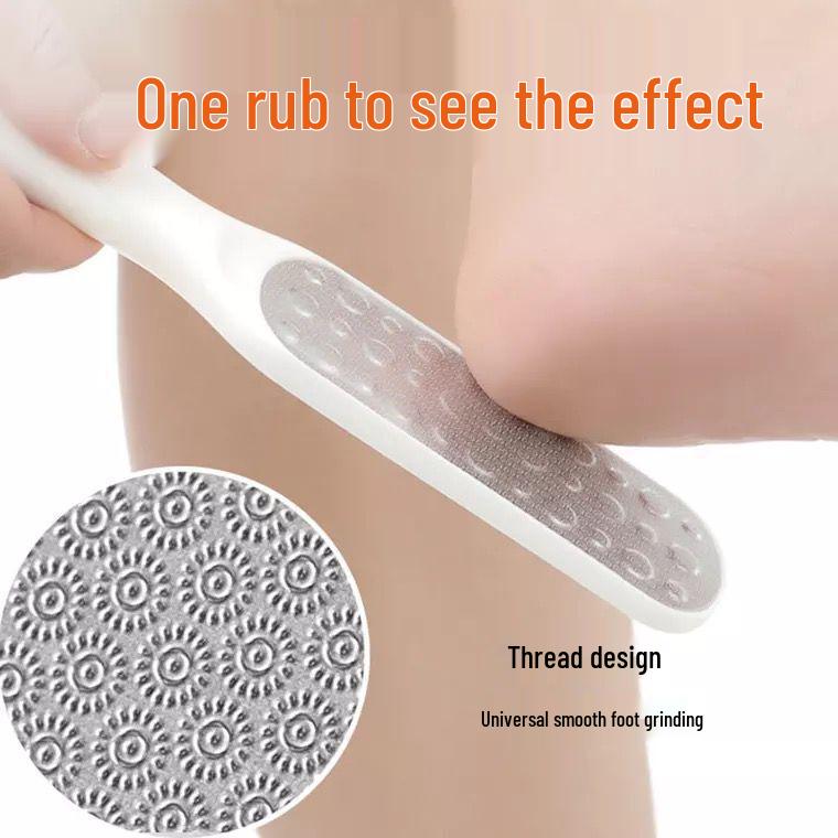 

Stainless Steel Double-Sided Foot File & Scraper for Dead Skin Removal зелёный