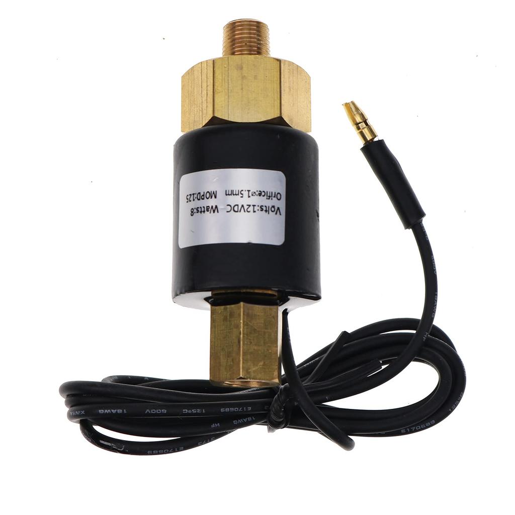 ELSOON Disc Brake Solenoid XF-205A Reverse Lockout Solenoid Compatible with Dexter Tie Down Engineering Brake Actuators